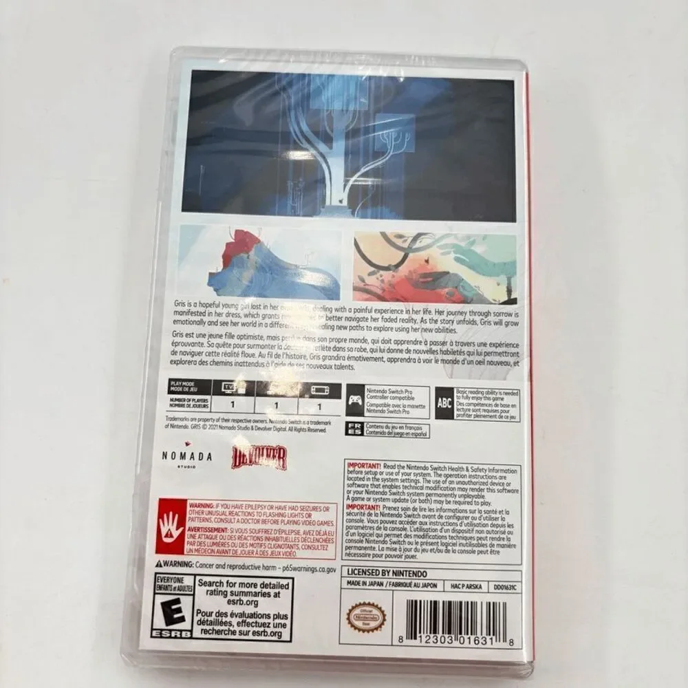 Gris‎ Brand New Factory Sealed (Nintendo Switch, 2021)